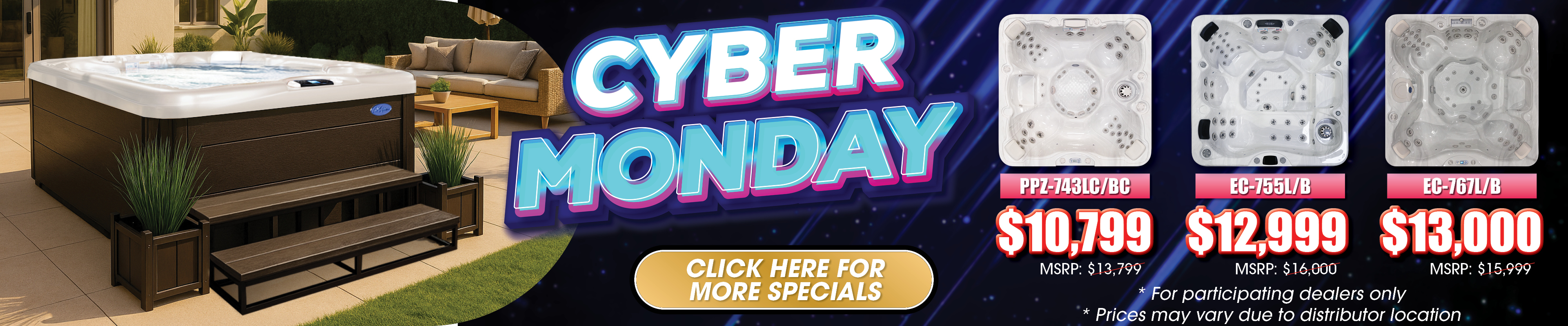 Calspas hot tub being used in a family setting - Allentown