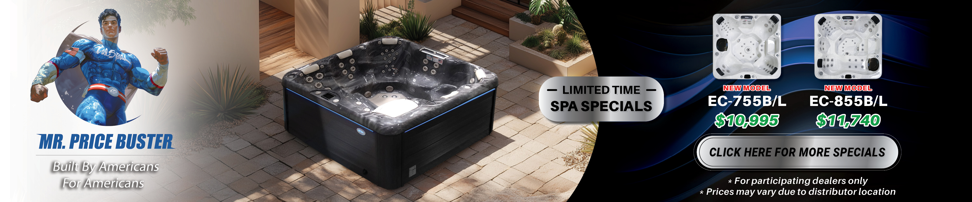 Calspas hot tub being used in a family setting - Allentown